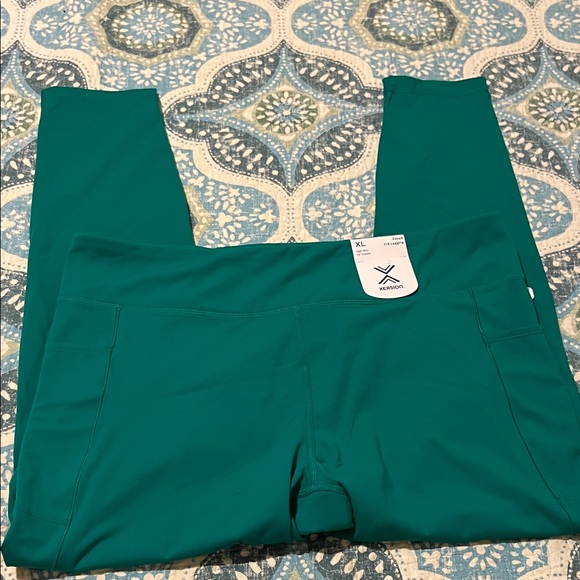 Xersion Pants - Xersion Classic Emerald Quick Dry Women's Leggings X Large